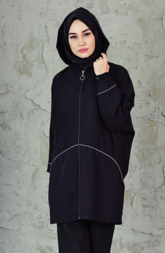 Bat Sleeve Hooded Cap 5050-03 Black 5050-03