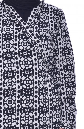 Sefamerve Robe de Prière 1014-02 Noir 1014-02