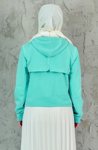 Turquoise Sweatshirt 7039-01