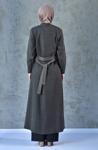 Abaya D`hiver a Fermeture 7087-04 Vison 7087-04