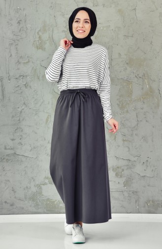 Beli Lastikli Etek 1046-02 Füme
