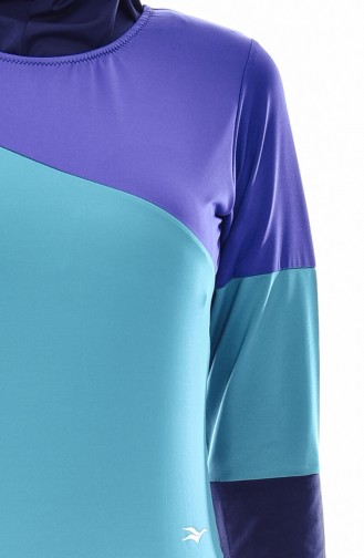 Maillot de Bain Hijab 262-03 Bleu Marine 262-03