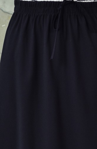 DURAN Elastic Waist Skirt 1070-01 Black 1070-01