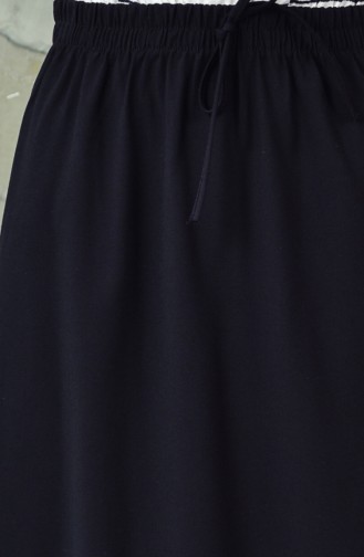 Beli Lastikli Etek 1070-01 Siyah