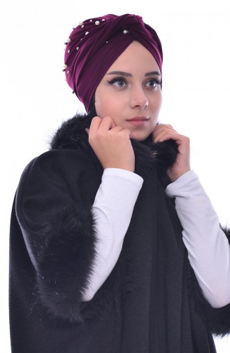 İncili Dolama Bone 0026-09 Mürdüm 0026-09