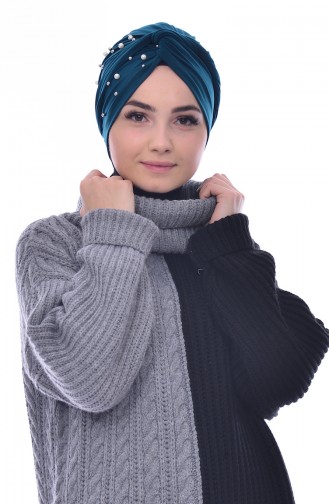 İncili Dolama Bone 0026-19 Zümrüt Yeşili