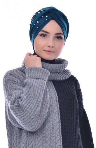 İncili Dolama Bone 0026-19 Zümrüt Yeşili