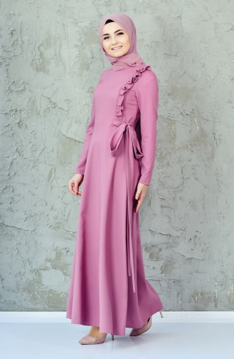 Robe a Froufrous 0197-04 Rose pâle 0197-04