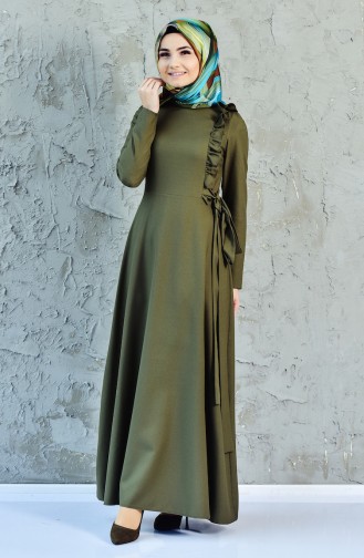 Robe a Froufrous 0197-06 Khaki 0197-06