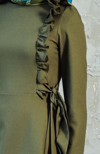 Robe a Froufrous 0197-06 Khaki 0197-06