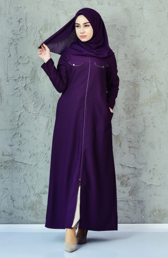 Purple Abaya 0196-08