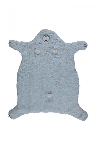 Bebetto Velsoft Figured Blanket B570-01 Blue 570-01