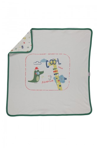 Bebetto Combed Blanket B582-02 Green 582-02