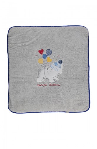 Gray Baby Blanket 592-02
