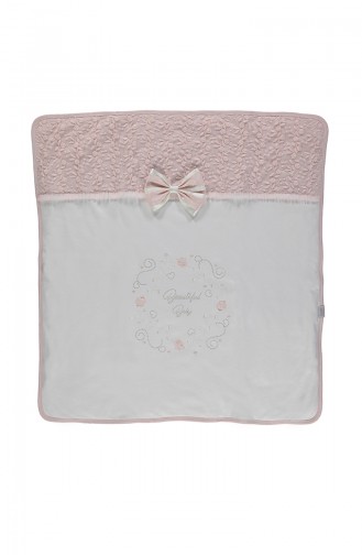 Bebetto Couverture Bébé B593-01 Rose Pâle 593-01