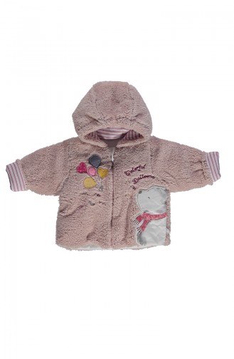 Bebetto Manteau a Capuche Velsoft K1999-01 Rose Pâle 1999-01