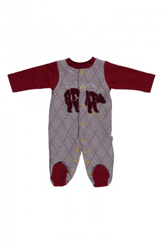 Bebetto Padded Overalls K1967-01 Red 1967-01