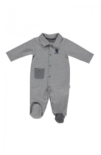 Bebetto Combinaison Bébé T1666-02 Gris 1666-02