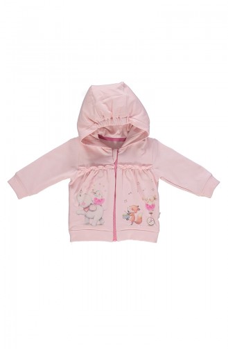 Bebetto Baby Cotton 3 Pcs Suit K1773-02 Pink 1773-02