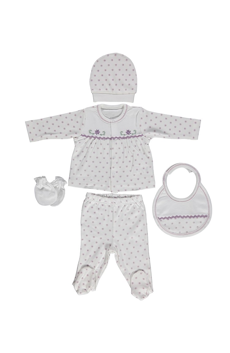Bebetto Ensemble Bebe 5 Pieces Z564 01 Lila 564 01 Sefamerve Bebetto Ensemble Bebe 5 Pieces Z564 01 Lila 564 01 Sefamerve