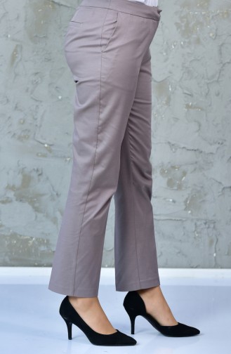 Pockets Straight cuff Pants 20001-08 Beige 20001-08