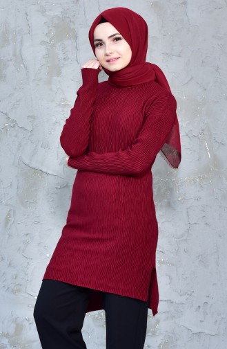 Claret Red Sweater 5137-02