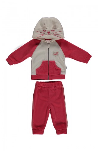 Bebetto Polar Tracksuit Team K1985-02 Pomegranate flower 1985-02