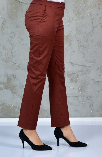 Brick Red Pants 20001-09