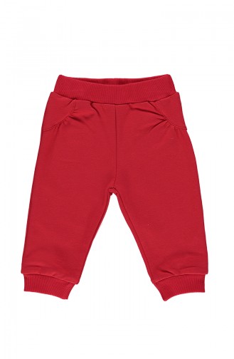 Bebetto Baby 3 Pcs Cotton Suit K1763-01 Red 1763-01