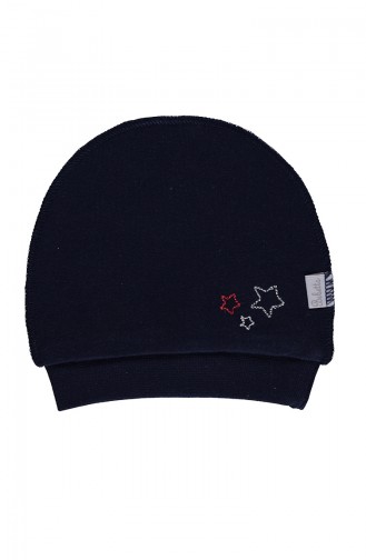 Bebetto Cotton Hat T1696-02 Navy Blue 1696-02