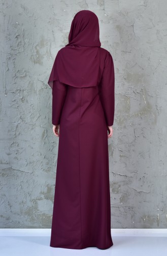 Cherry Hijab Dress 4082-06