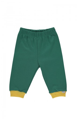 Bebetto Cotton 2 Pcs Pants T1921-02 Green 1921-02