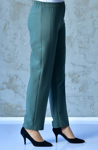 Pantalon Taille élastique 2037-01 Vert Noisette 2037-01