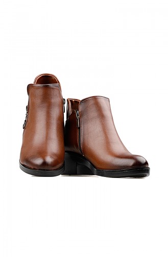 Brown Boots-booties 26035-02