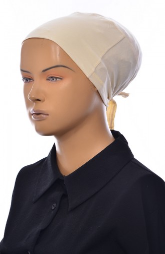 Bonnet Sans Couture 901386-06 Creme 901386-06