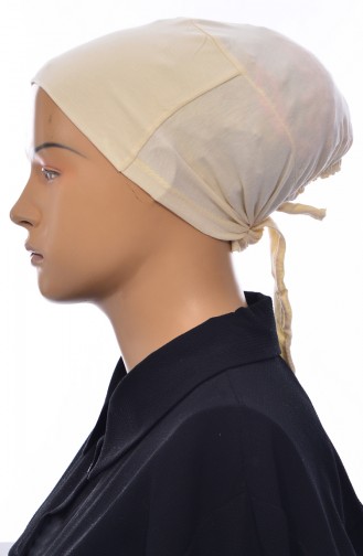 Bonnet Sans Couture 901386-06 Creme 901386-06