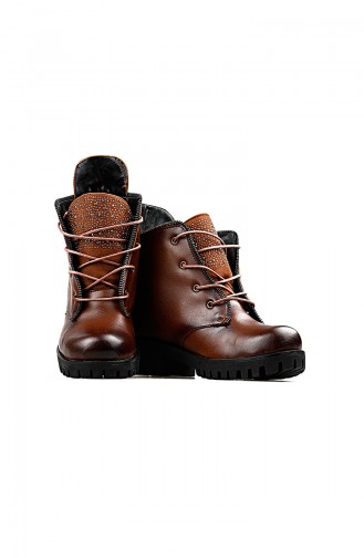 Brown Boots-booties 26034-02