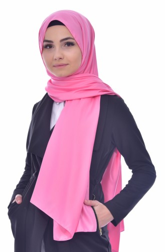 Plain Rayon Shawl 19043-02 CandyPink 19043-02