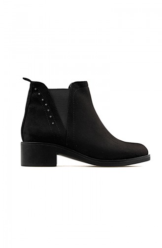 Black Boots-booties 26036-01