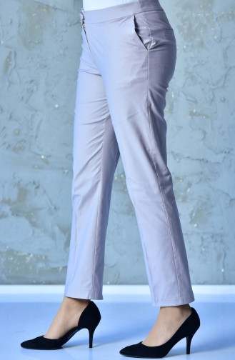 Straight Leg Pants 20000-04 Beige 20000-04