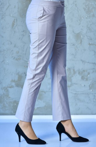 Straight Leg Pants 20000-04 Beige 20000-04