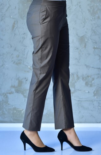 Straight Leg Pants 20000-02 Khaki 20000-02