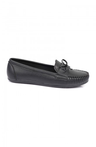 حذاء مسطح أسود 3360-0SF