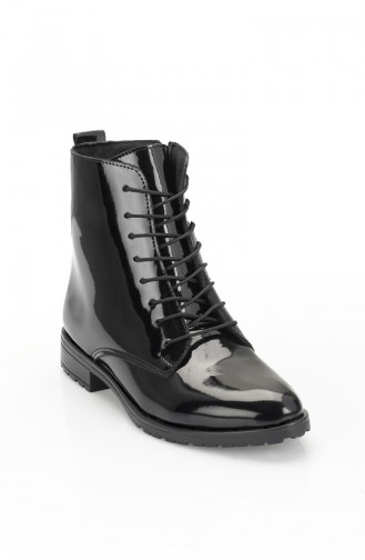 Black Boots-booties 11172-01