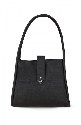 Black Shoulder Bag 10463SI
