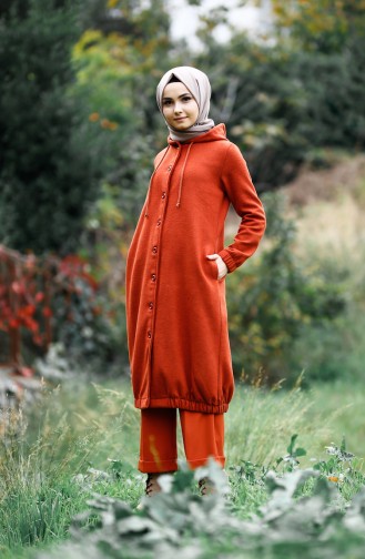 Cape a Capuche 5403-05 Brique 5403-05