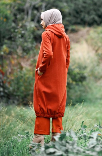 Cape a Capuche 5403-05 Brique 5403-05
