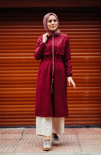 Light Claret Red Cape 1028-08