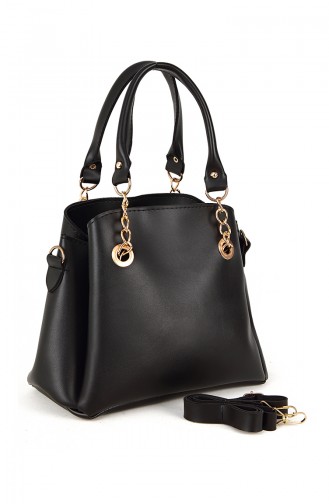 Black Shoulder Bags 10476SI