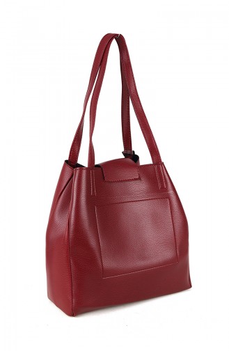 Women´s Shoulder Bag BS10473BO	Claret Red 10473BO